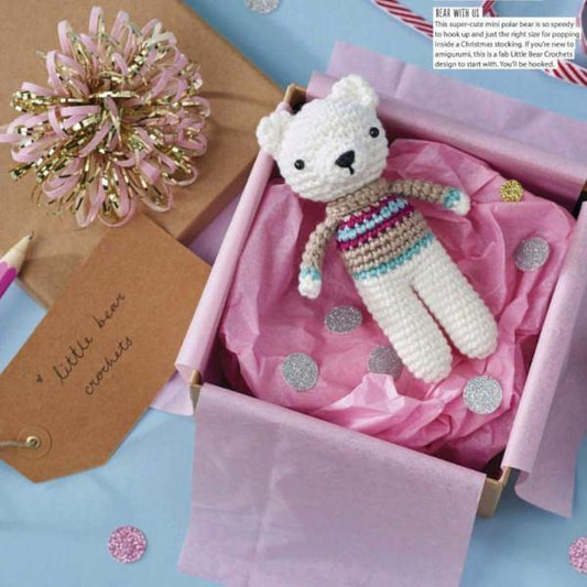 Free Polar Bear Crochet Amigurumi Pattern Featured Image