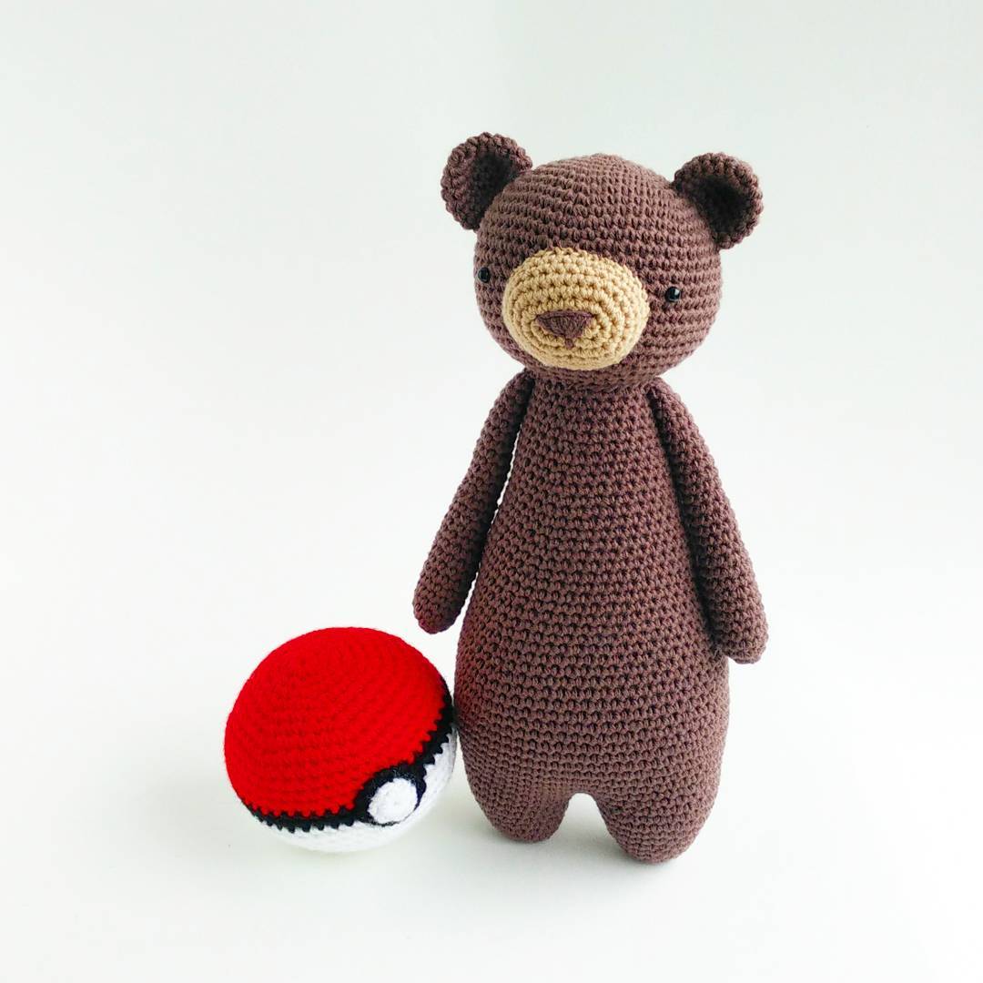 Pokeball PDF Amigurumi Crochet Pattern