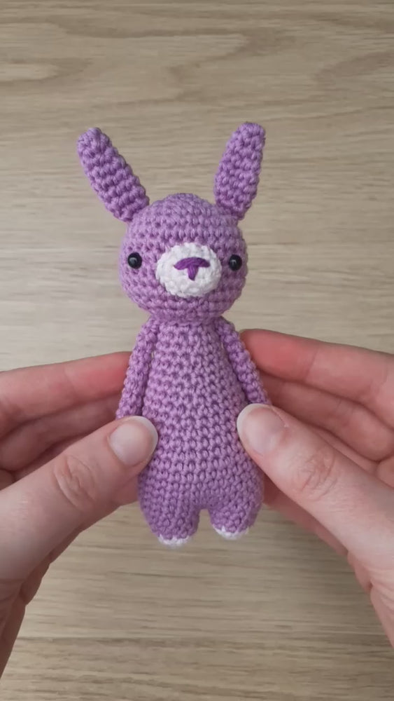 
                  
                    Load and play video in Gallery viewer, Mini Rabbit PDF Amigurumi Crochet Pattern
                  
                