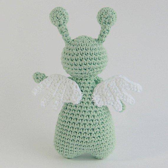 Amor the Monster PDF Amigurumi Crochet Pattern - Little Bear Crochets
