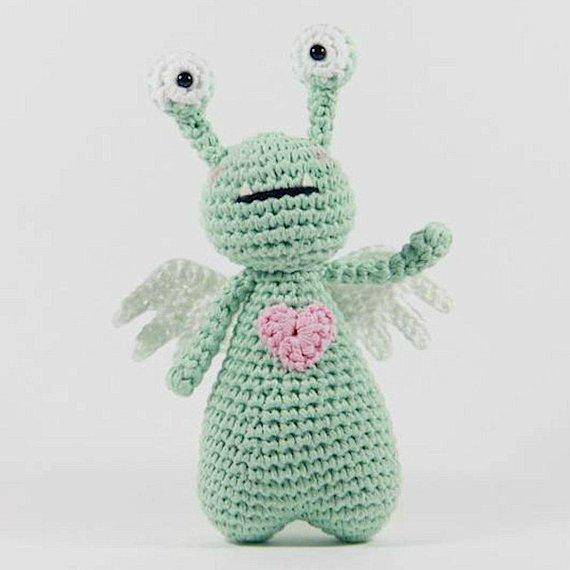 Amor the Monster PDF Amigurumi Crochet Pattern - Little Bear Crochets