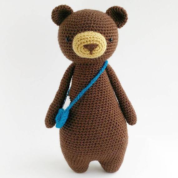 Bear PDF Amigurumi Crochet Pattern - Little Bear Crochets
