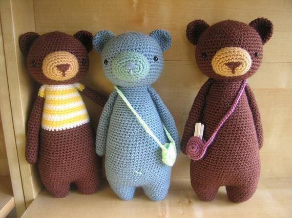Bear PDF Amigurumi Crochet Pattern - Little Bear Crochets