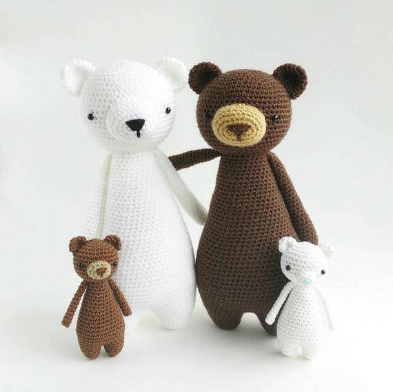 TALL Series PDF Crochet Amigurumi Patterns BUNDLE – Little Bear Crochets