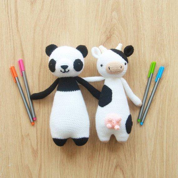 
                  
                    Cow PDF Amigurumi Crochet Pattern - Little Bear Crochets
                  
                