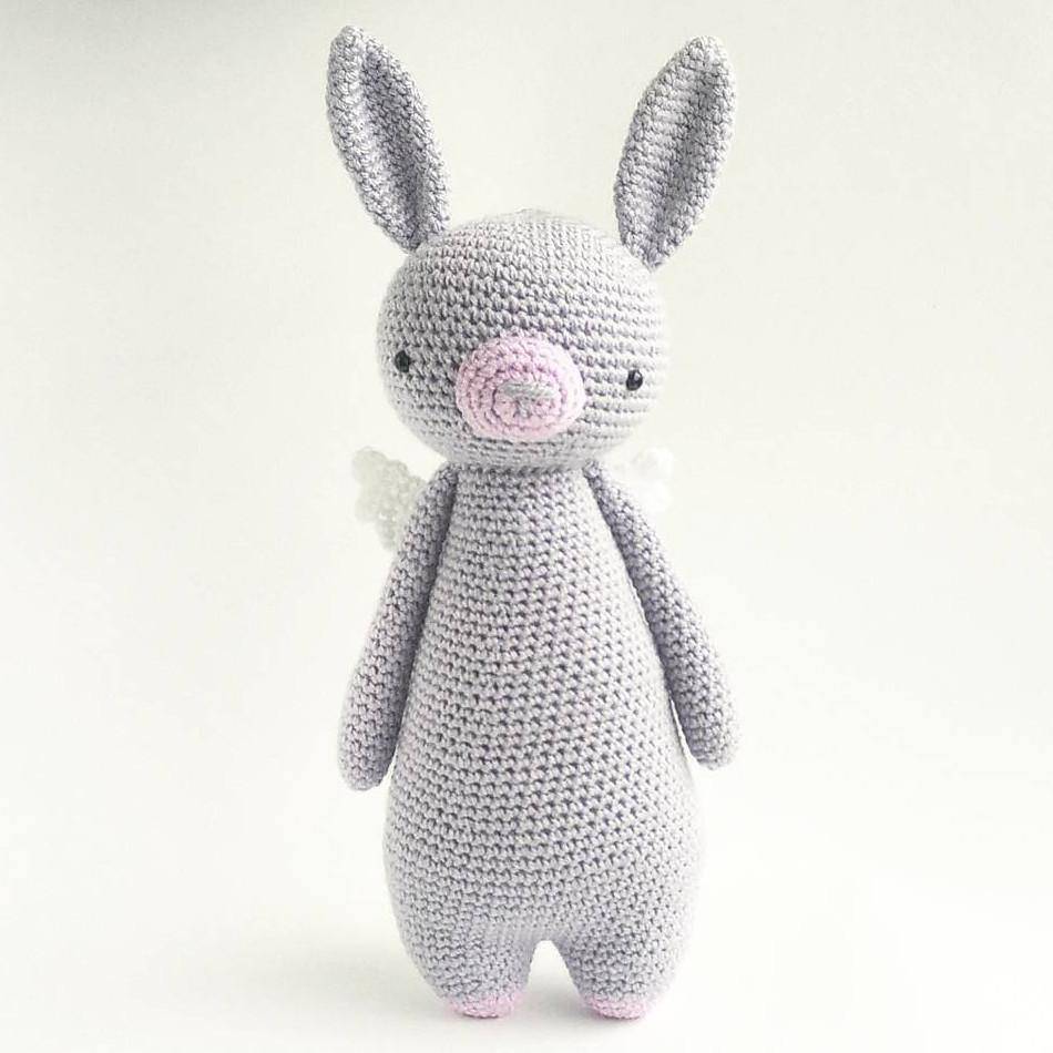 Rabbit PDF Amigurumi Crochet Pattern - Little Bear Crochets