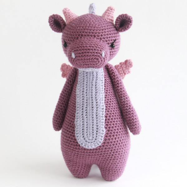 Dragon PDF Amigurumi Crochet Pattern - Little Bear Crochets