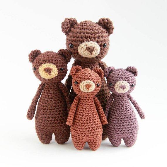 
                  
                    Mini Bear PDF Amigurumi Crochet Pattern - Little Bear Crochets
                  
                