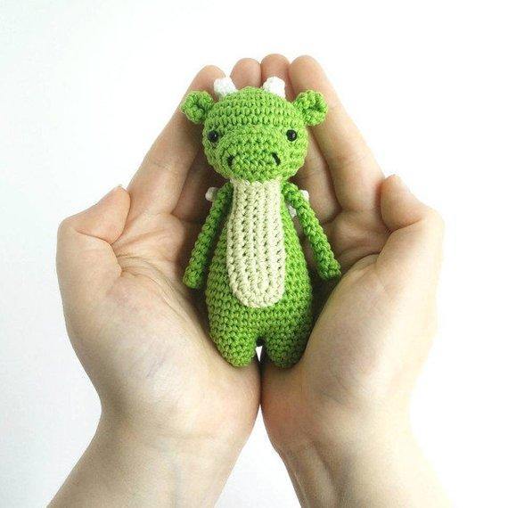 
                  
                    Mini Dragon PDF Amigurumi Crochet Pattern - Little Bear Crochets
                  
                