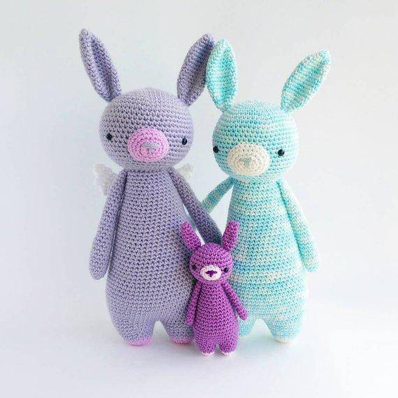 
                  
                    Mini Rabbit PDF Amigurumi Crochet Pattern - Little Bear Crochets
                  
                