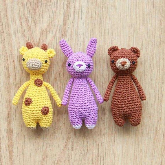 
                  
                    Mini Rabbit PDF Amigurumi Crochet Pattern - Little Bear Crochets
                  
                