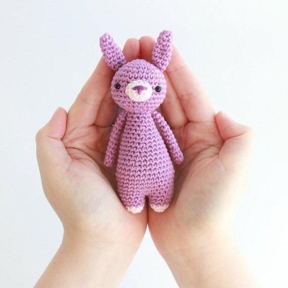 Mini Rabbit PDF Amigurumi Crochet Pattern - Little Bear Crochets