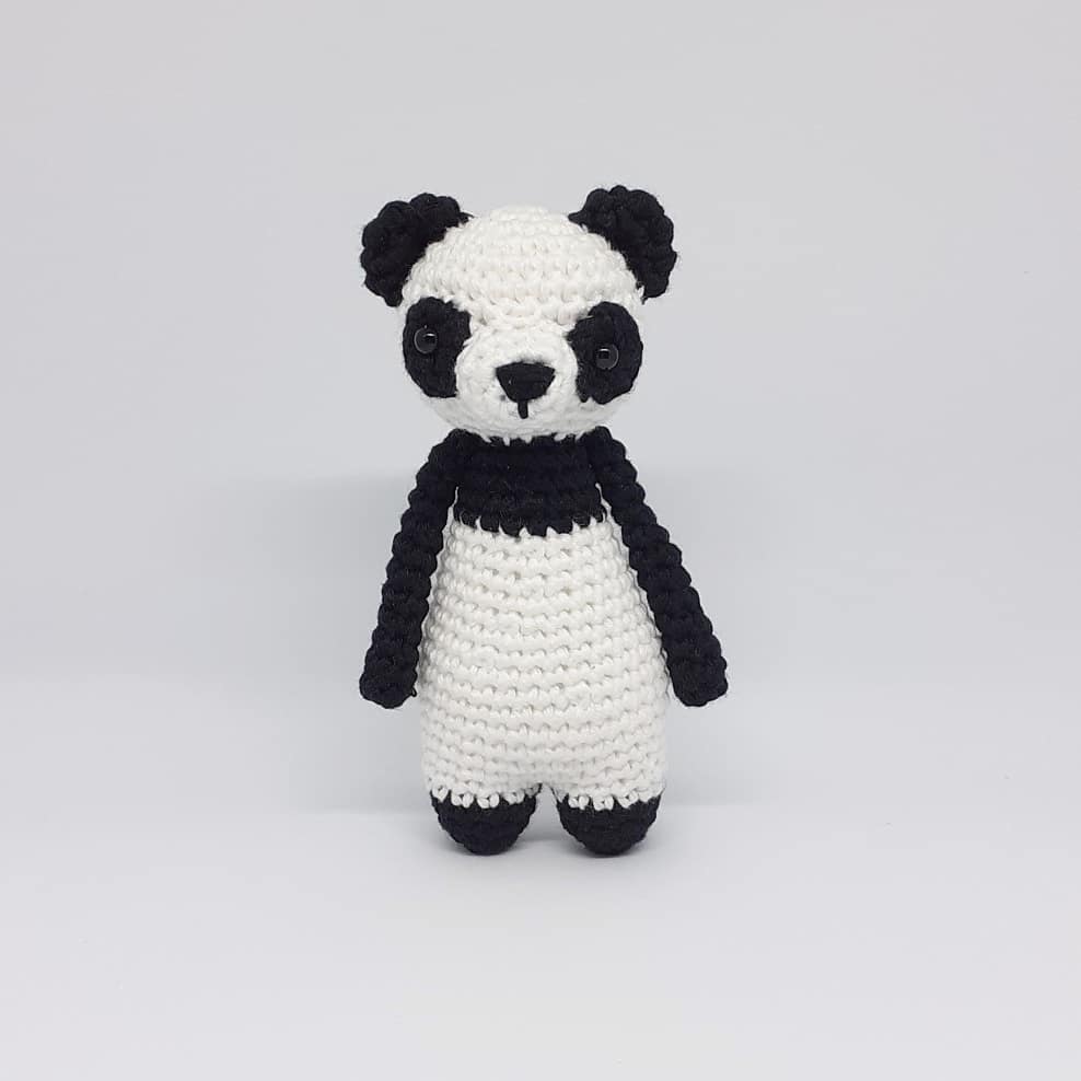 Schema Amigurumi Mini Panda - Modello all'Uncinetto PDF