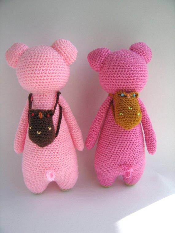 Pig PDF Amigurumi Crochet Pattern - Little Bear Crochets