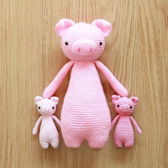 
                  
                    Pig PDF Amigurumi Crochet Pattern - Little Bear Crochets
                  
                